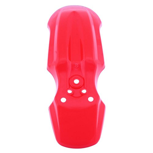 JUNERAIN - Protector de Guardabarros de plástico para Honda CRF50 XR Dirt Pit Bike, Mujer, Rojo