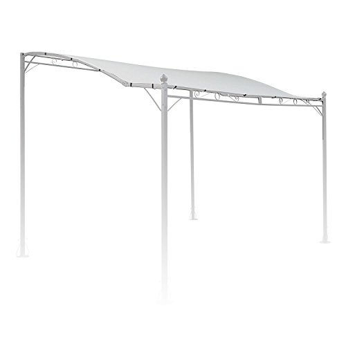 blumfeldt Allure Roof - Toldo Beige de Repuesto para pérgola Allure, Medidas: 3 x 2,5 m, Resistente Exterior, Poliéster 180 g/m², Protección Ultravioleta, Beige