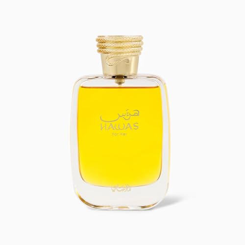 RASASI Hawas For Her - Eau de Parfum 100ML (3.4 OZ) - Premium Arabian Perfume For Women, A Signature Women Perfume Long-Lasting Fragrance For All Day Freshness, Ideal Gift For Women for any Occasion