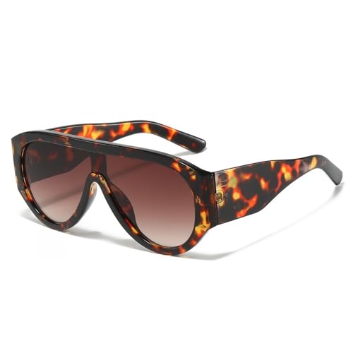 Lunettes de soleil pilote grand cadre 6618 mixtes pour l'extérieur