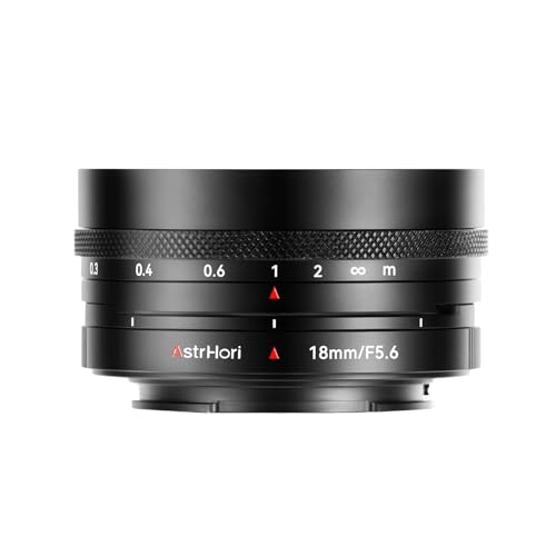AstrHori 18 mm F5.6 APS-C Shift Objektiv Manuelles Weitwinkel-Prime-Objektiv für Leica L Mount spiegellose Kamera