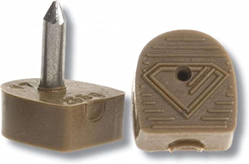 Diamant Austausch Absatzflecke - Style: Slim - Farbe: Beige