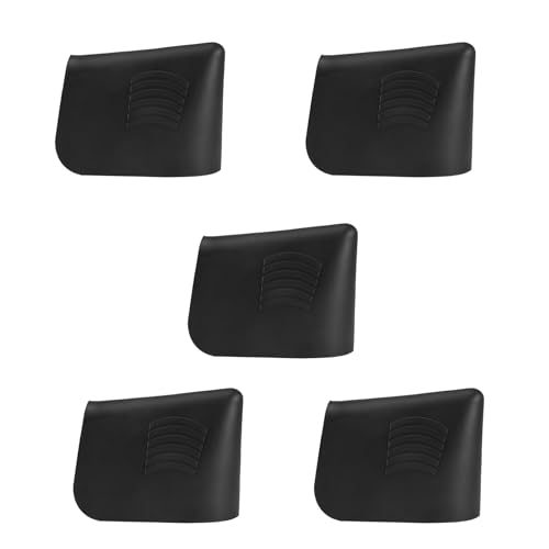 Goufride Terminador de Calafateo, Raspador Suave de Sellador Raspador de Lechada Herramienta de Calafateo Manual para Calafateo de Azulejos y Ladrillos de Madera (5 Piezas)