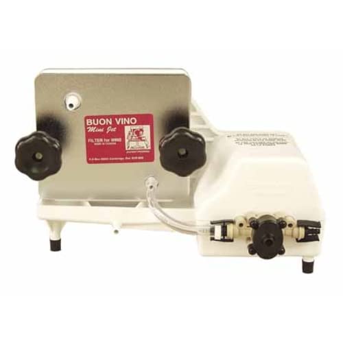 Buon Vino MINI JET Tabletop Motorized Minijet Wine Filter System 5270