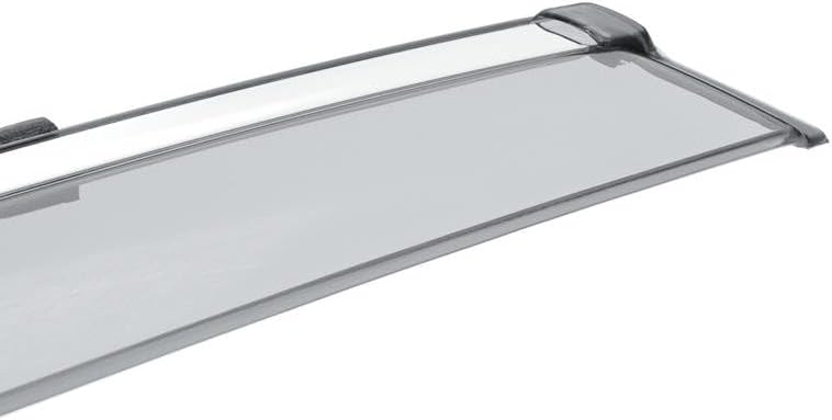 WellVisors Window Visors Wind Deflectors Compatible with Lincoln 2015-2019 MKC with Chrome Trim Rain Guards 3-847LC002