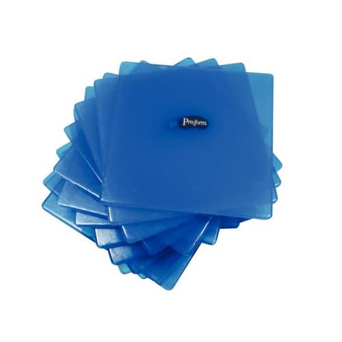 Keystone 9598060 ProForm Mouthguard Laminate Resin Sheets .160 Blue 12/Pk