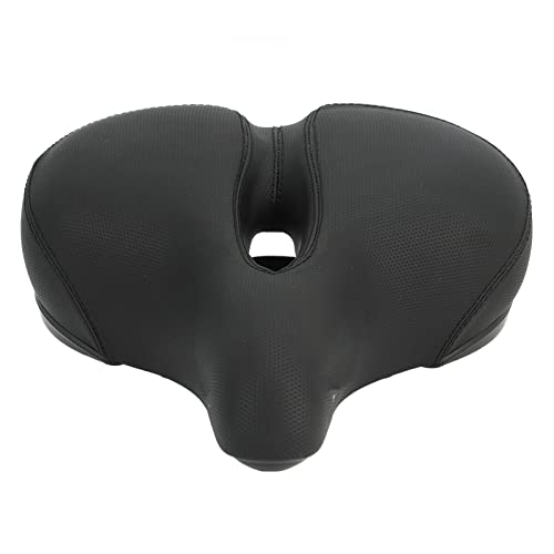 Assento de Bicicleta Ampliado, Confortável à Prova D'água Com Absorção de Choque Selim de Bicicleta