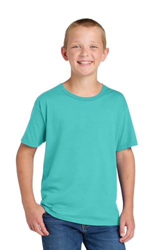 Jerzees Classics ™ Youth Cotton T-Shirt 363Y - [Scuba Blue]