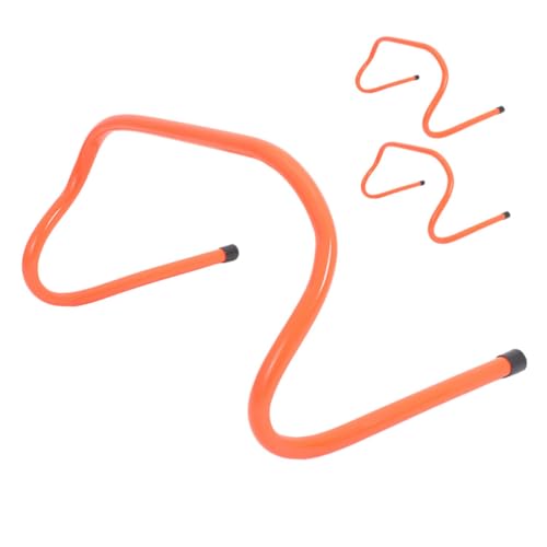 DINHEAROM 3pcs Training Hurdles for Boys and Girls Durable Agility Hurdles for Soccer Football Baseball Training Equipment Enhance Efficiently