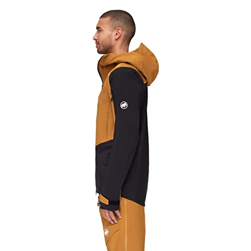Mammut Herren Haldigrat Hardshell Hooded Jacket Regenjacke Orange M