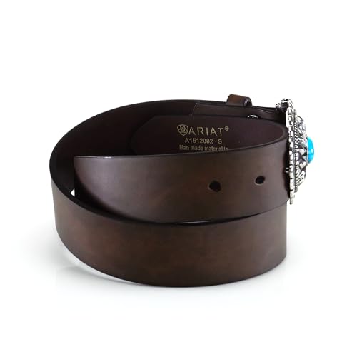 ARIAT Women's Oval Concho Buckle Belt3