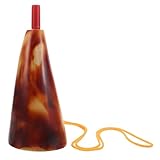 Fonction polyvalente : peut servir de cor à embouchure plate, de petite trompette ou de corne de parade, adaptable à différents événements, trompette de guerre, corne décorative