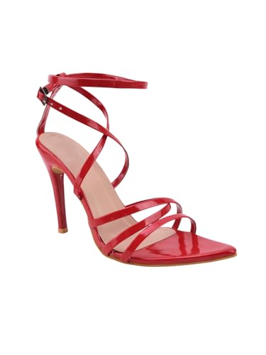 Image of TRYME Alluring & Stylish Pencil Heel sandals Strappy High Stilettos HeelSandals Casual Party Comfortable Sole For Women And Girls