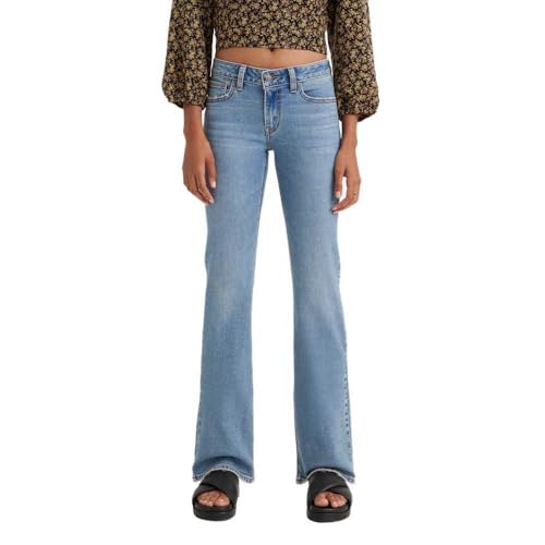 LEVIS Hydrologic Superlow Boot Lange Hose für Damen, Blau, blau, 28W x 30L