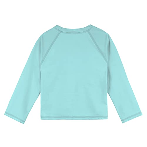 Image of Gerber Baby & Toddler Boys & Girls UPF 50+ Long Sleeve Rashguard Swim Shirt
