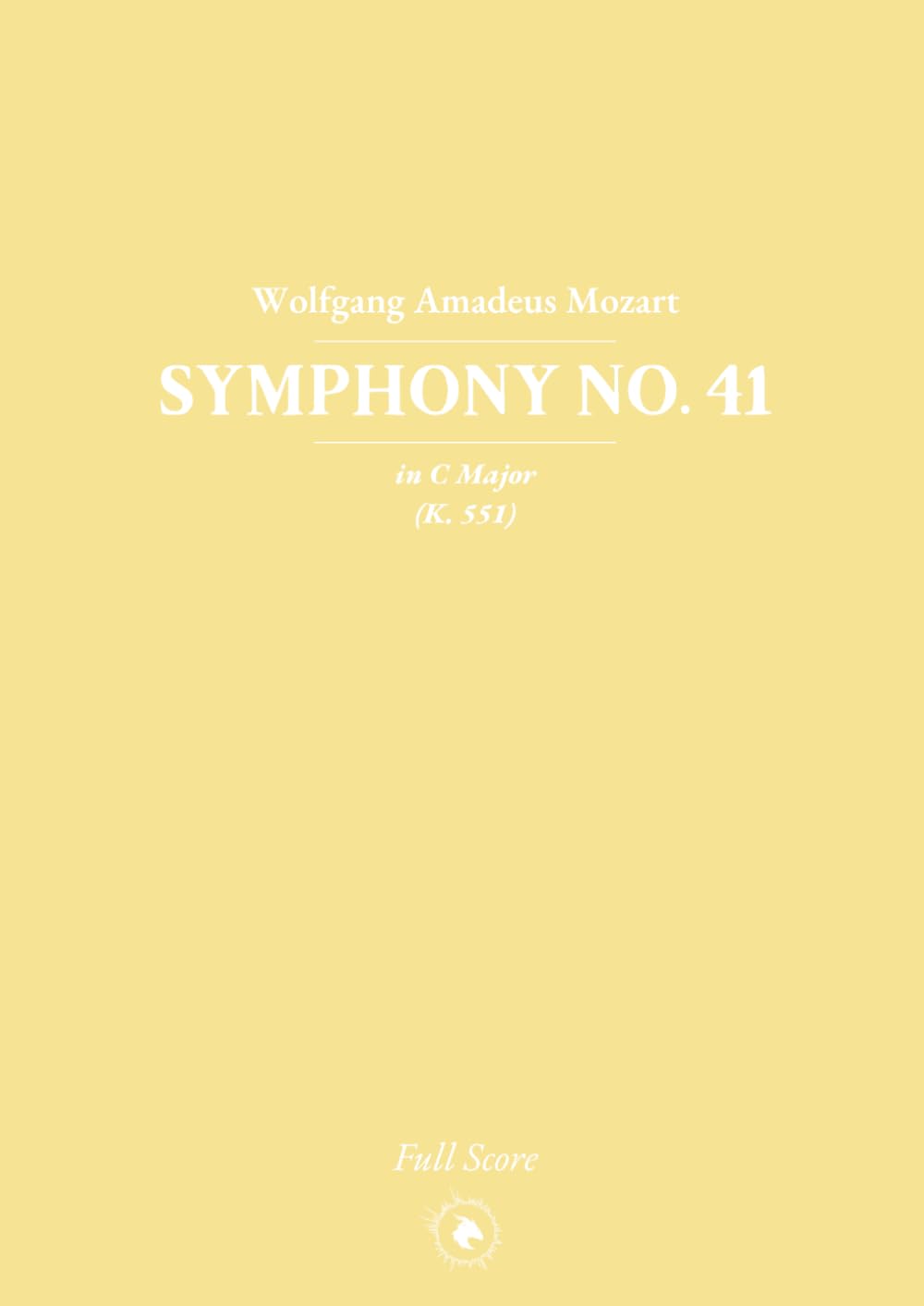Mozart: Symphony No. 41 in C Major (K. 551)