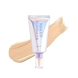 Naked Sundays BeautyScreen™ SPF 50 Peptide Foundation Tint – Tinted Sunscreen & Skincare Makeup with Zinc Oxide, Niacinamide – Lightweight Natural Coverage, 2.5 Light Neutral, 1.01 oz