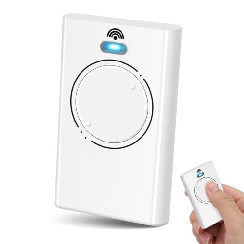 868 MHz Telecommande Portail,Télécommande Compatible avec XT2 868 SLH LR, XT4 868 SLH LR,4 Canaux Telecommande Porte de Garage,Blanc(Lot de 1)