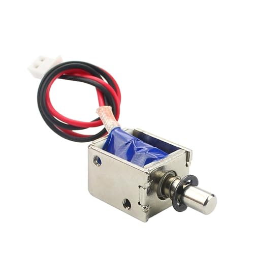Électroaimant miniature LY02 DC 12V solénoïde push-pull de traction cadre ouvert - 4