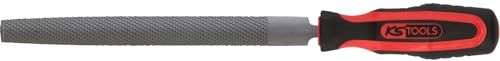 Lime demi-ronde forme E 200mm taille 2 pour éliminer les bavures sans rayer le métal