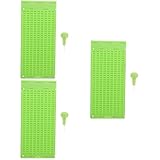 minkissy 3 Ensembles Tablette Braille Tasse à Mesurer Stylo Style Plaque Braille Plaque D...