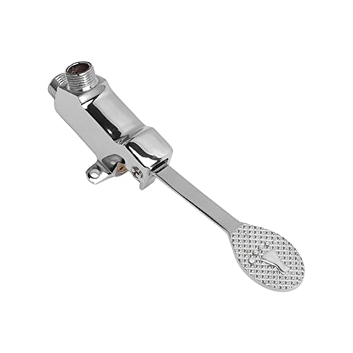 Ein-Fuß-Pedal-Wasserventil, Langlebige Berührungslose Fußbetriebene Wasserpumpe aus Edelstahl, Bequem zu Installieren, Wassersparendes Bodenmontage-Pedalventil für das Krankenhaus-Badezimmer-Labor