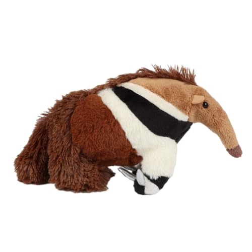 MagiDeal Ameisenbär Plüschtier Kuscheltier – realistisch gestaltetes Stofftier, weiches Plüschspielzeug, lebensechtes Ameisenbär-Plüschtier, Geschenk für Kinder, Dekoration, 25 cm