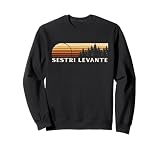 Celebrate Sestri Levante Italy with this evergreen vintage sunset design. A timeless look that blends retro charm and lasting style, perfect for those who appreciate enduring city or country pride.