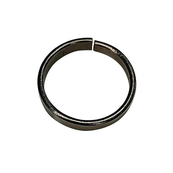 Horse Shoe Iron Ring – Iron Rins Made from Black Horse Shoe | Adjustable Free Size for Spiritual Protection & Good Luck | Pack of 4 by Generic - Image 2