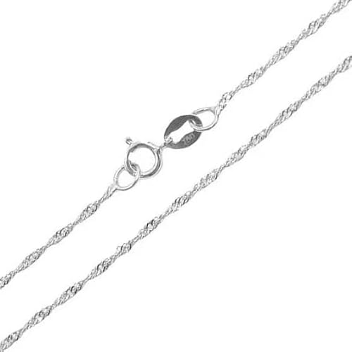 Pulseira Singapura Prata 925 Legítima Feminina