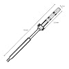 Quicko Heat Set Insert Tool M2 M3 M4 M5 M6 M8 Hot Melt Brass Knurled Nut Embedded Insertion Tip Adapter Kit 3D Printed Parts Install for TS100 / TS101 / Pinecil Series 936 900M Soldering Iron