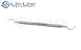 Hecho De Acero Inoxidable Lifeline Instruments® Curetas Gracey 3/4 Doble Terminado Instrumentos De Acero Inoxidable