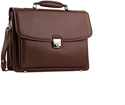 engraved leather briefcase