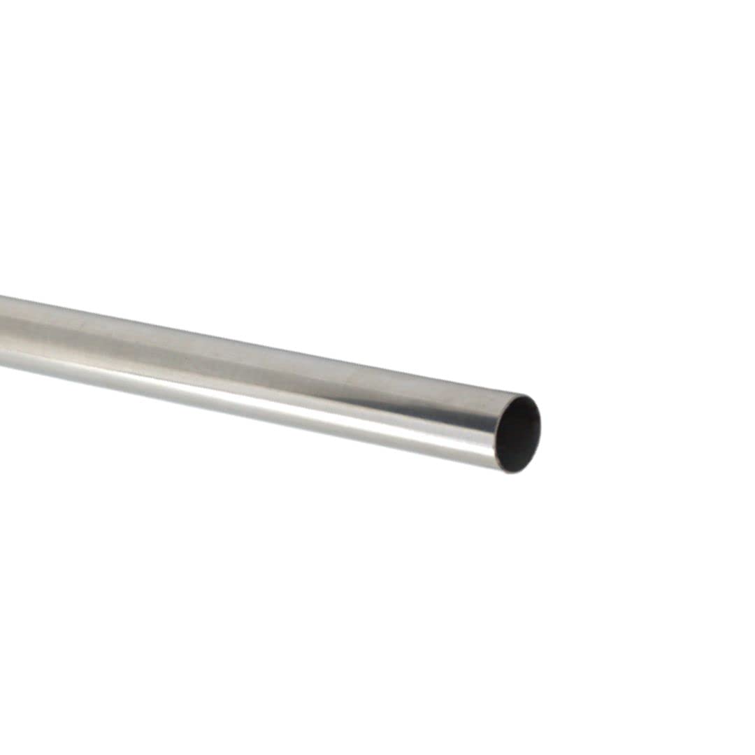 FAPBADRI Curtain Rod/Pipe Heavy Quality Stainless Steel for Home/office door, window, shower, 1 inch diameter (25mm), Color - Silver Chrome Glossy finish, Length - 36 inches (3 feet), 1 Pipe-image-40
