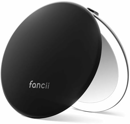 Fancii Taylor LED Lighted Travel Makeup Mirror, Rechargeable with...