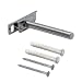 Produktbild Stahlia Regalbodenträger 10cm Tablarträger unsichtbar Metall (1 Stück) verdeckte Regalhalterung Regalbrett Halterung Wandhalterung Regal Wandregal schwebend