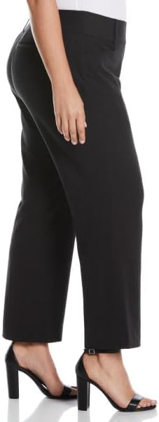 Rafaella Women's Plus Size Gabardine Bootcut Dress Curvy Fit Pants - Image 2