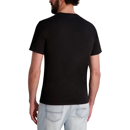 KARL LAGERFELD Men's Short Sleeve Karl Choupette Crewneck Graphic Design T-Shirt4