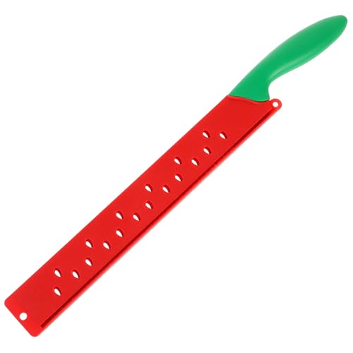 TOKIDNY Coltello Tagliare Anguria Lama Acciaio Inossidabile Ergonomico Antiscivolo per Pane Torta Pizza Utensile da Cucina Leggero e Facile da Pulire