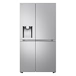 LG GSLE91MBAC Frigorifero Americano Side-by-Side, Classe C, Frigorifero No Frost, 628L, Wi-Fi, Tecnologia Door&Linear Cooling, Fresh Converter, Dispenser Senza Allaccio, UVnano, Metal Sorbet