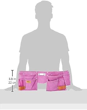 Rolson 68630 Double Leather Tool Pouch