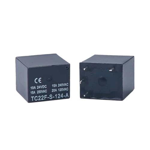 Relais électromagnétique JQC-22F 16A 12V 24V pour contrôle moteur