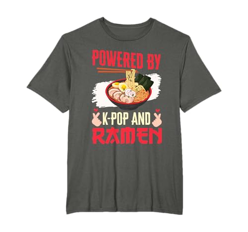 K-Pop Ramen Japonais Nouilles Bol Kpop cadeau T-Shirt