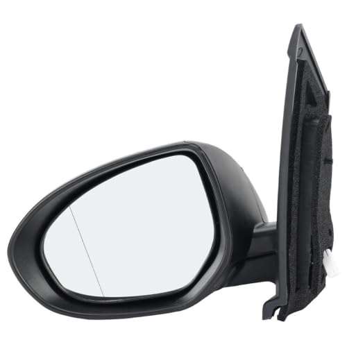 Rétroviseur Mazda 2 gauche pliant manuel à 3 broches pour modèles 2007 à 2014