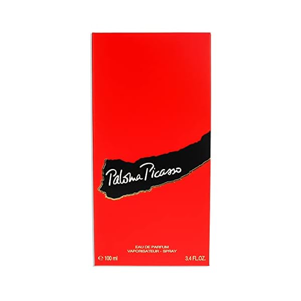 Paloma Picasso Eau de Parfum Spray, Woody Floral, 3.4 Fl Oz