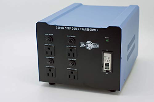 ★ Transformateur 220V 110V US-TRONIC® ::::: Meilleur Rapport qualité-Prix de sa catégorie ★ (3000 Watts)