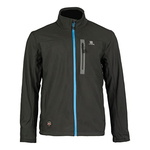 Fieldsheer Mobile Warming Alpine 2.0 - Men's Heated Jacket with Battery Pack 7.4V, Black - Medium