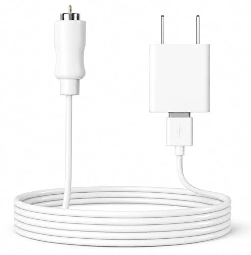 Mailink Magnetic Charging Cables for plusone Replacement USB DC Charger Cable USB Adapter Charging Cord (White)