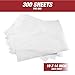26029 Prep Wipe WHITE Lint Free Cleaning Towels Pack of 300 Sheets, 10