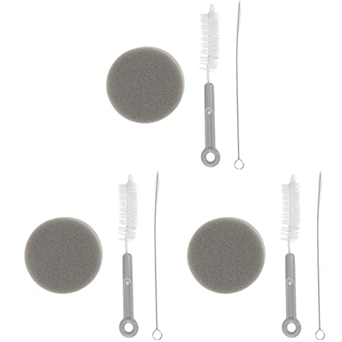 Mipcase 9 Pcs Cleaning Brush Cat Waterer Cleaning Kit Dog Waterer Brush Cleaner Pet Waterer Cleaning Sponge Pet Drinking Dispenser Cleaning Tool Pet Water Fountain Cleaning Tools